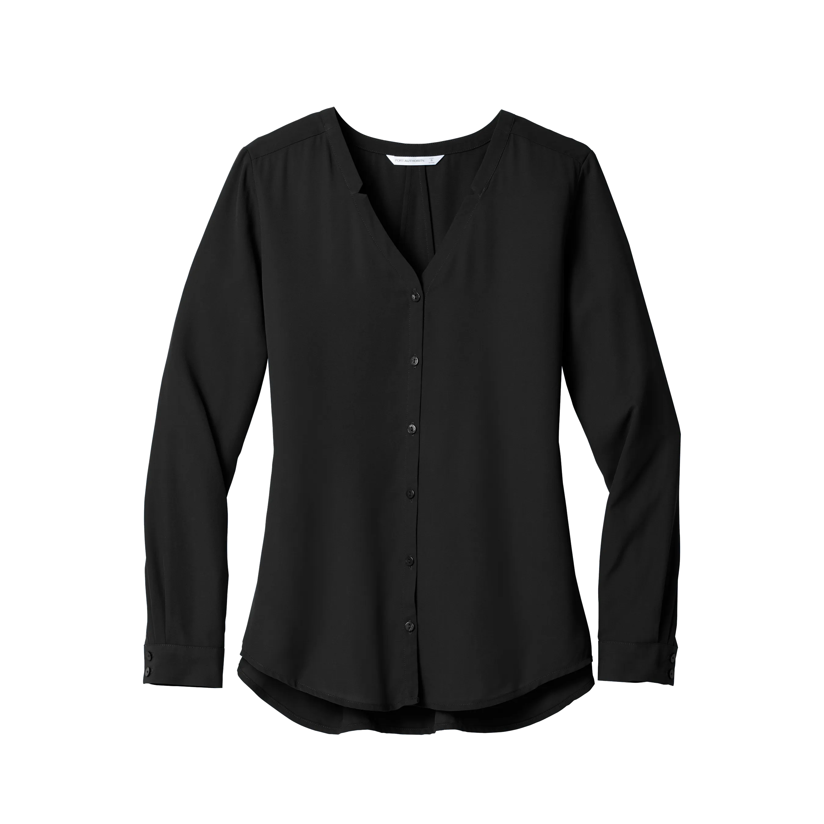 C1950 Ladies Long Sleeve Button-Front Blouse