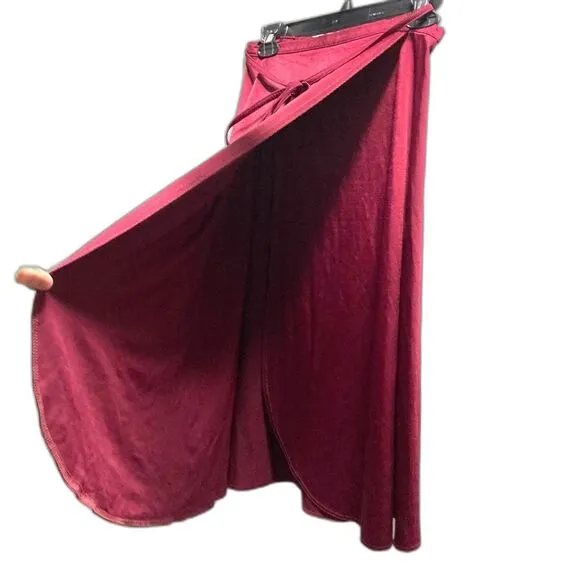 CAPEZIO Dance Professional Wear Maxi Long Wrap Skirt Womens Medium