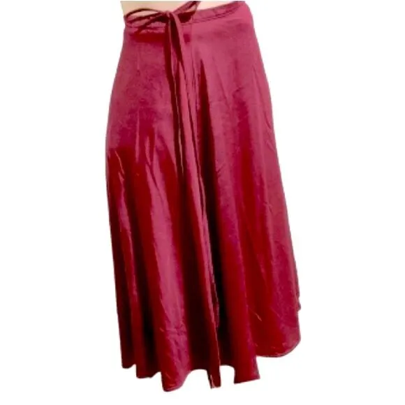 CAPEZIO Dance Professional Wear Maxi Long Wrap Skirt Womens Medium