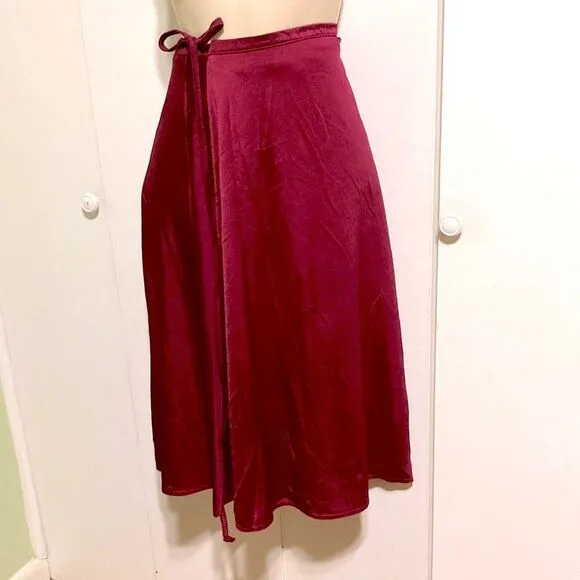 CAPEZIO Dance Professional Wear Maxi Long Wrap Skirt Womens Medium