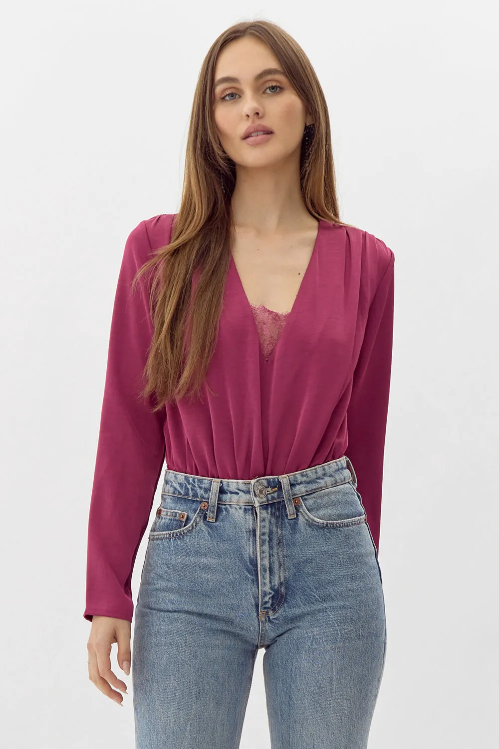 Cassidy Pleated Bodysuit