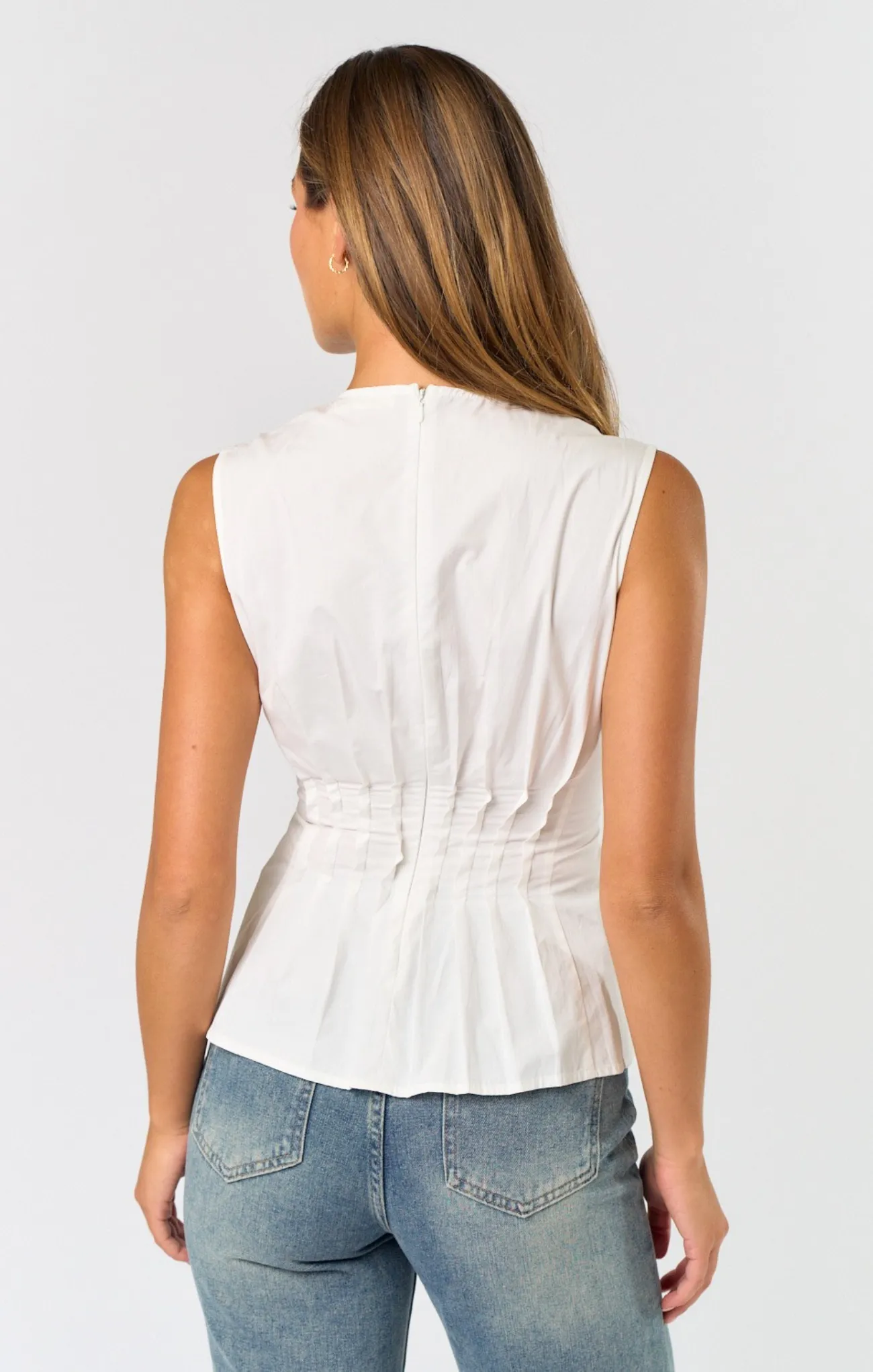 Celia Pleated Top