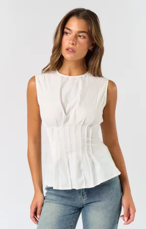 Celia Pleated Top