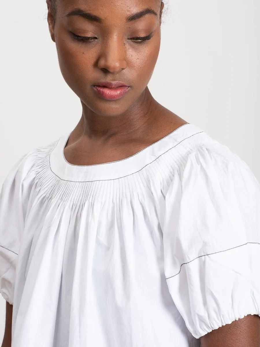 celie top - blanc