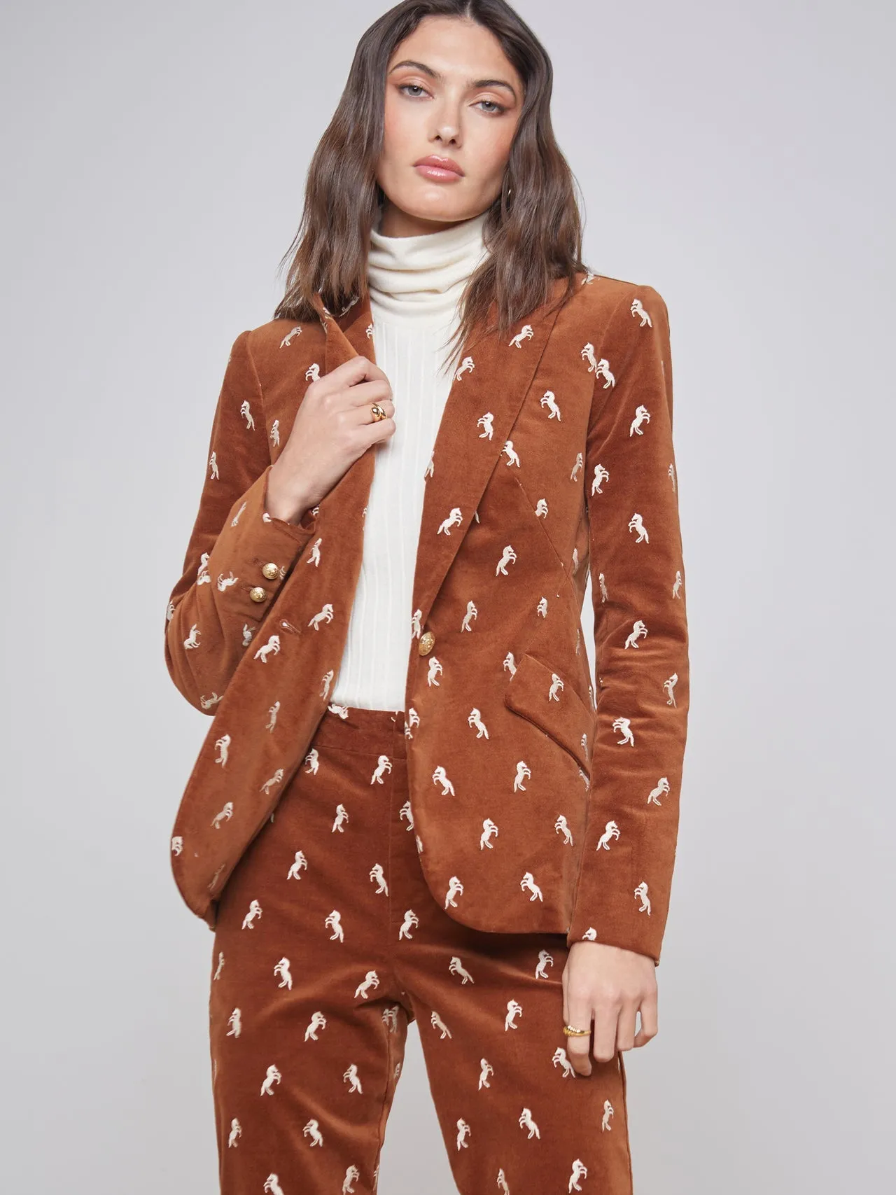 Chamberlain Velvet Blazer