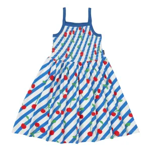 Cherry Stripes Sun Dress