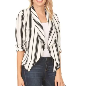 Christina Stripe Blazer