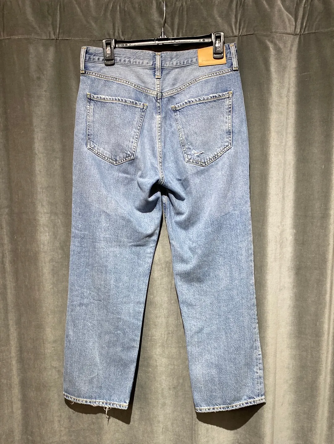 Citizens of Humanity Light Wash Wide Leg Jeans