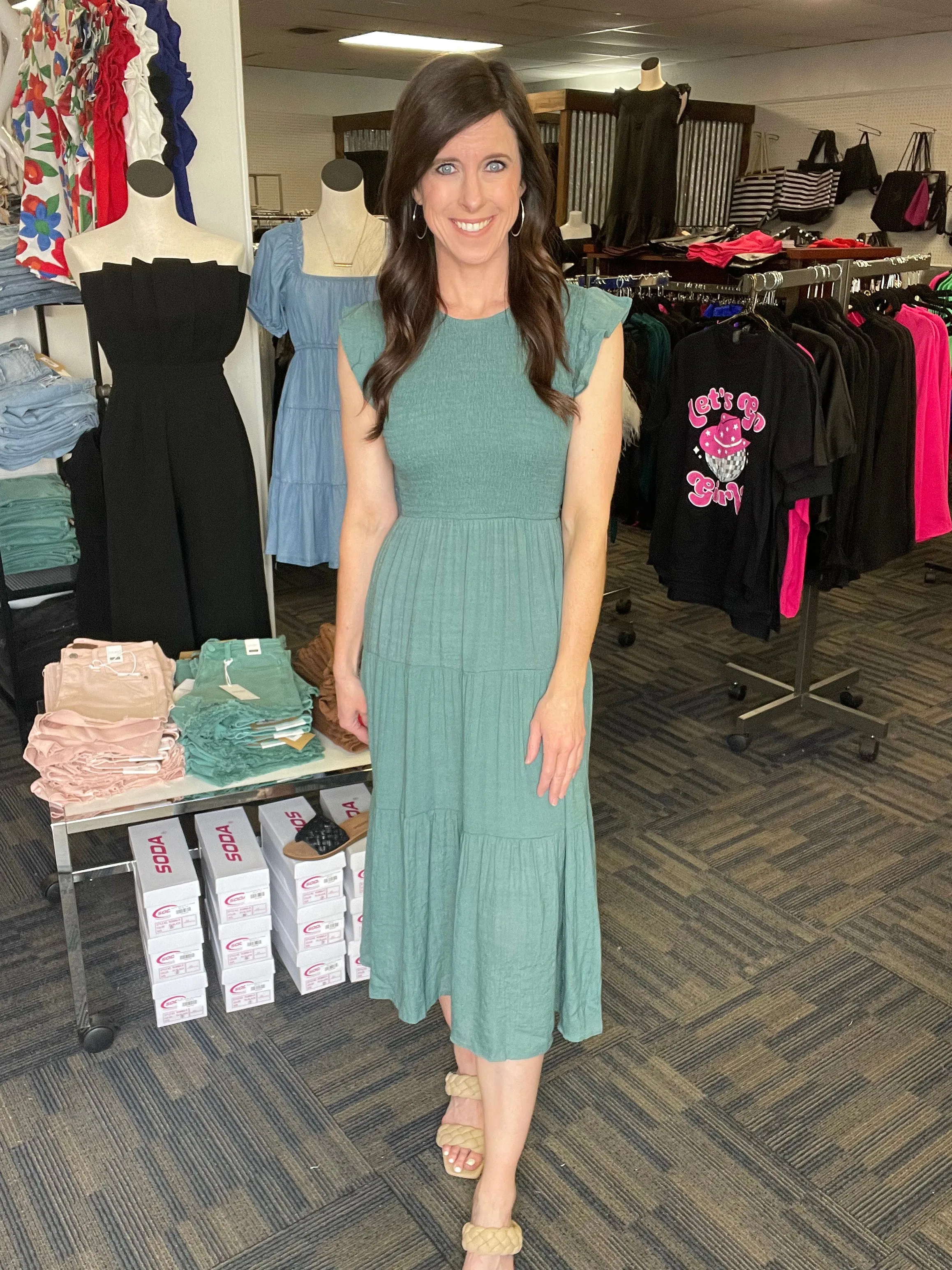 Classic Cutie Midi Dress