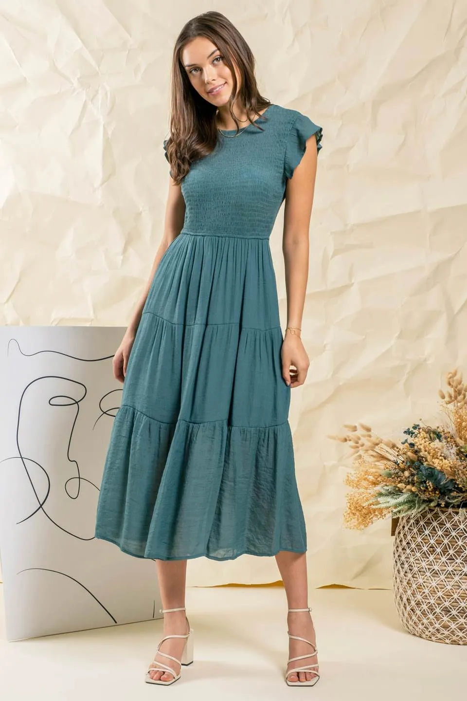 Classic Cutie Midi Dress