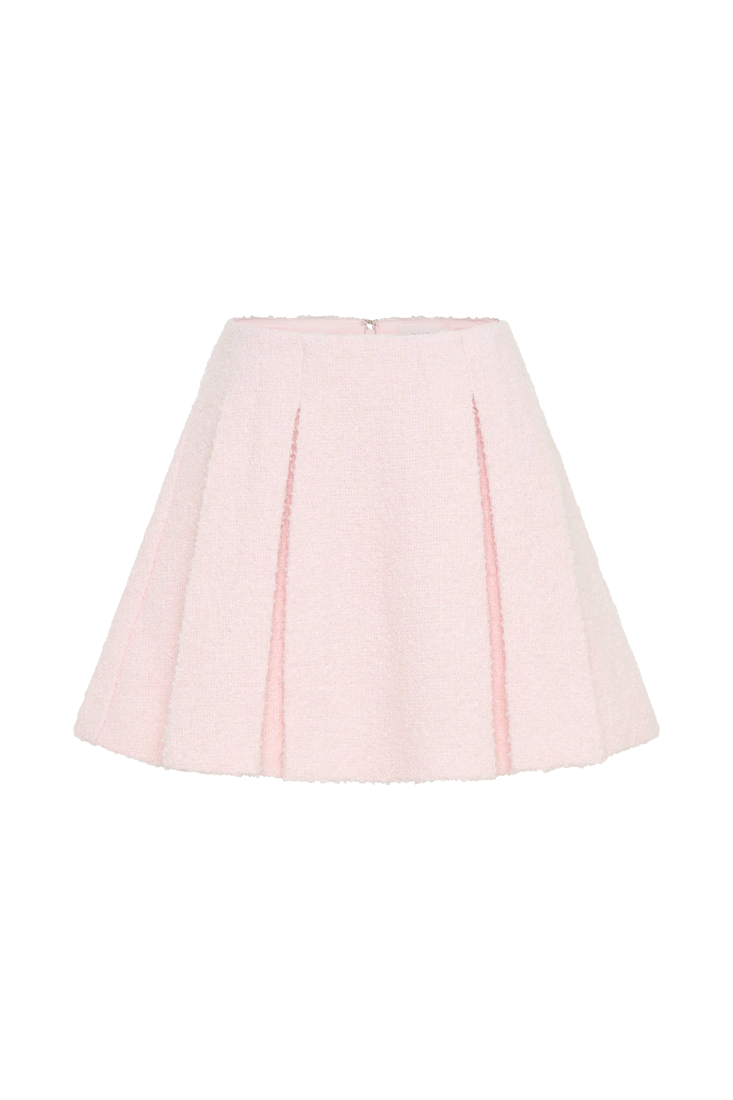Cleo Boucle Mini Skirt - Powder Pink