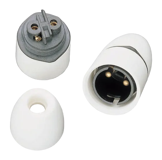 Click PRC004 T2 BC 1/2" Thread Entry Cordgrip Lampholder Straight Skirt