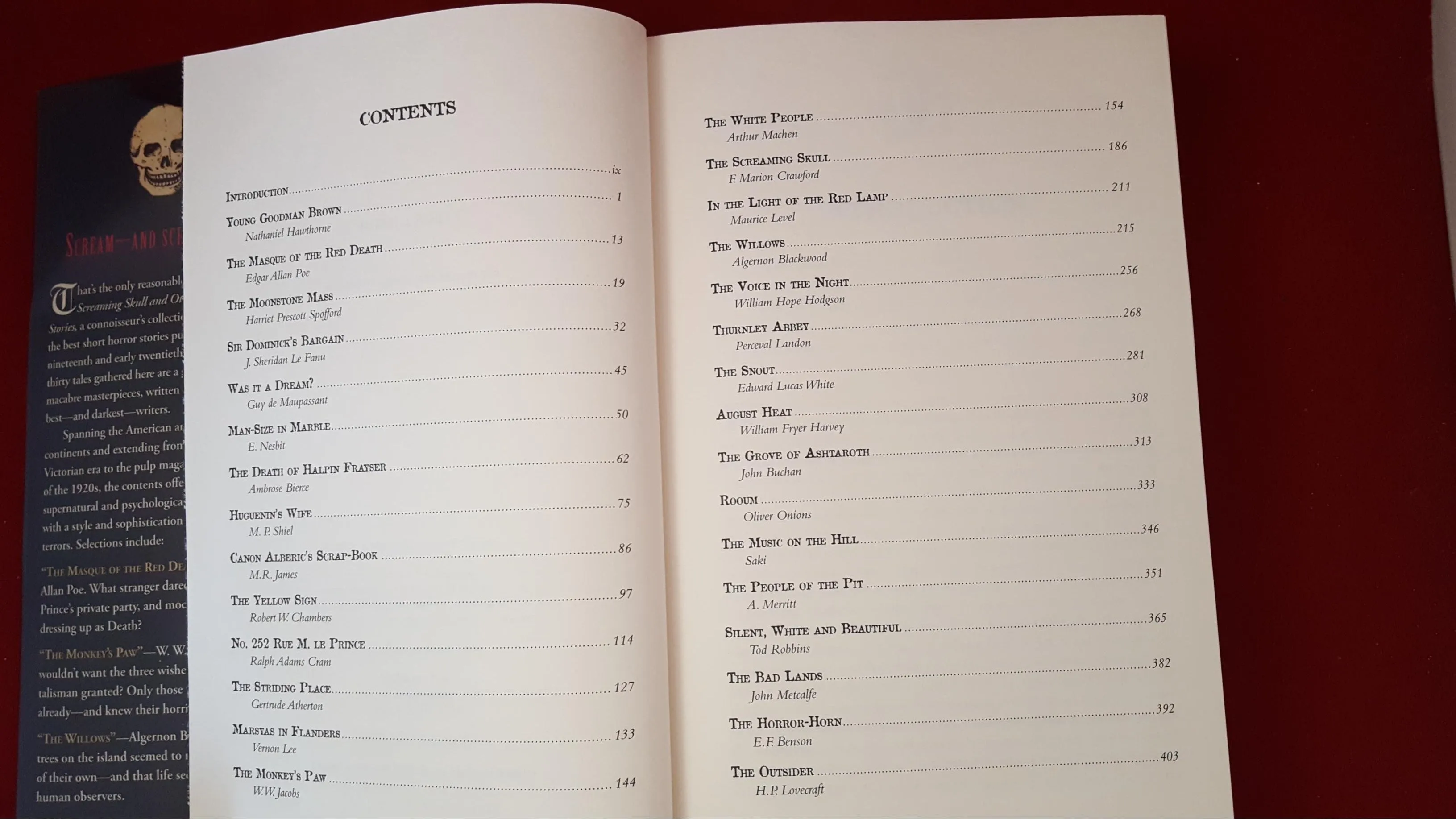 Compiled Michael Kelahan - The Screaming Skull and Other Classic Horror Stroies, Fall River Press, 2010, 1st