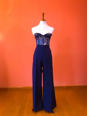 Constellations Bustier Set and Wide Leg Pants