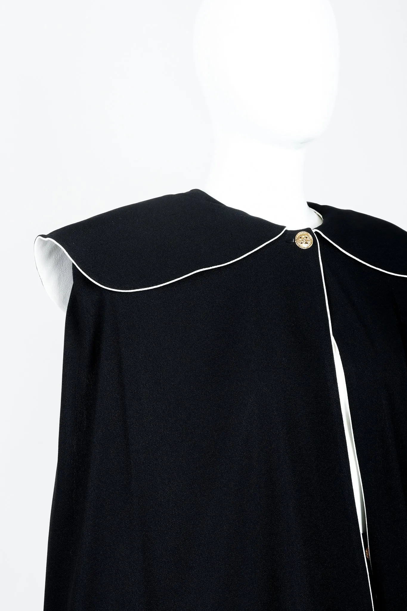 Crepe Cape & Pant Set