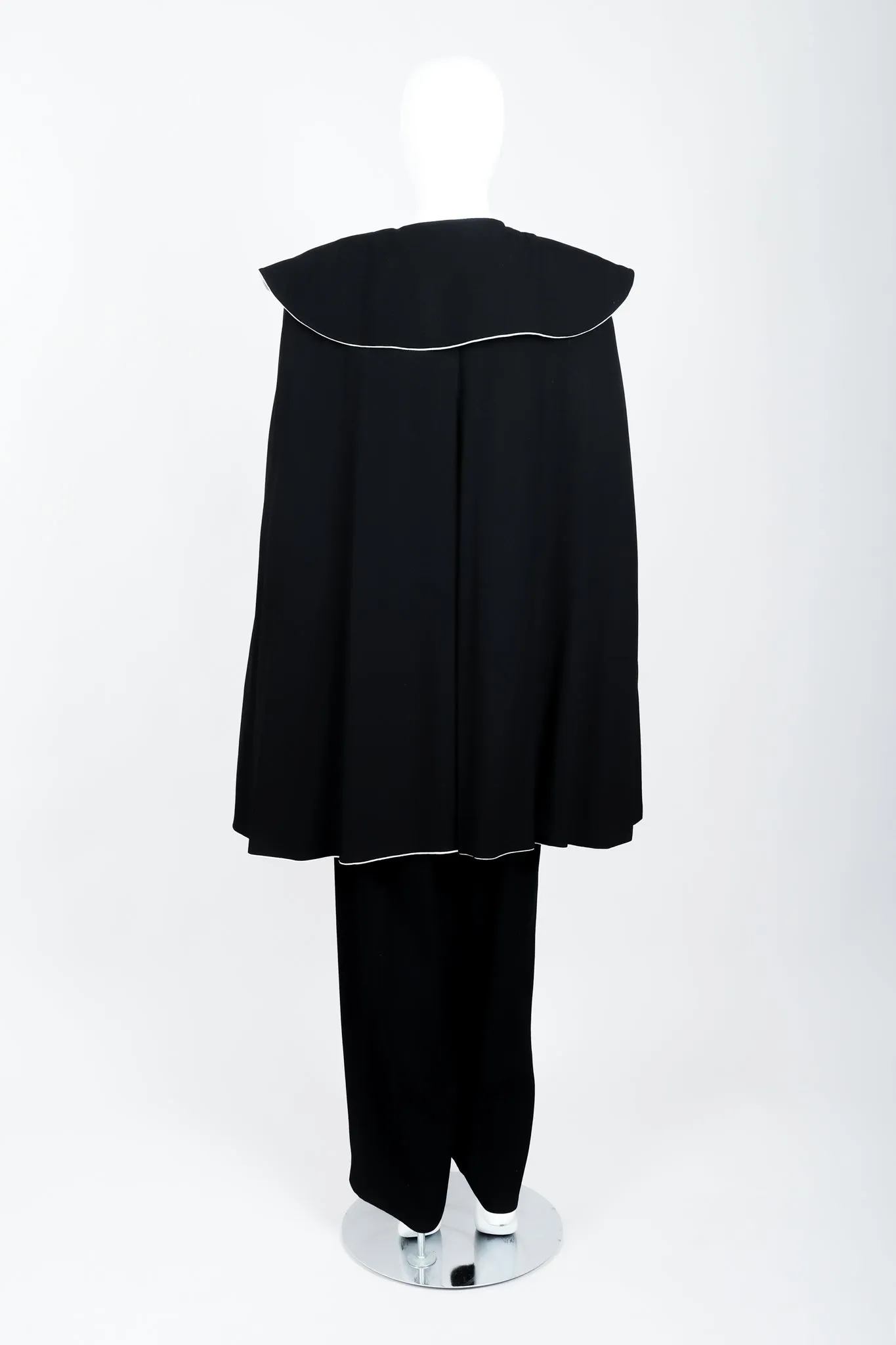 Crepe Cape & Pant Set