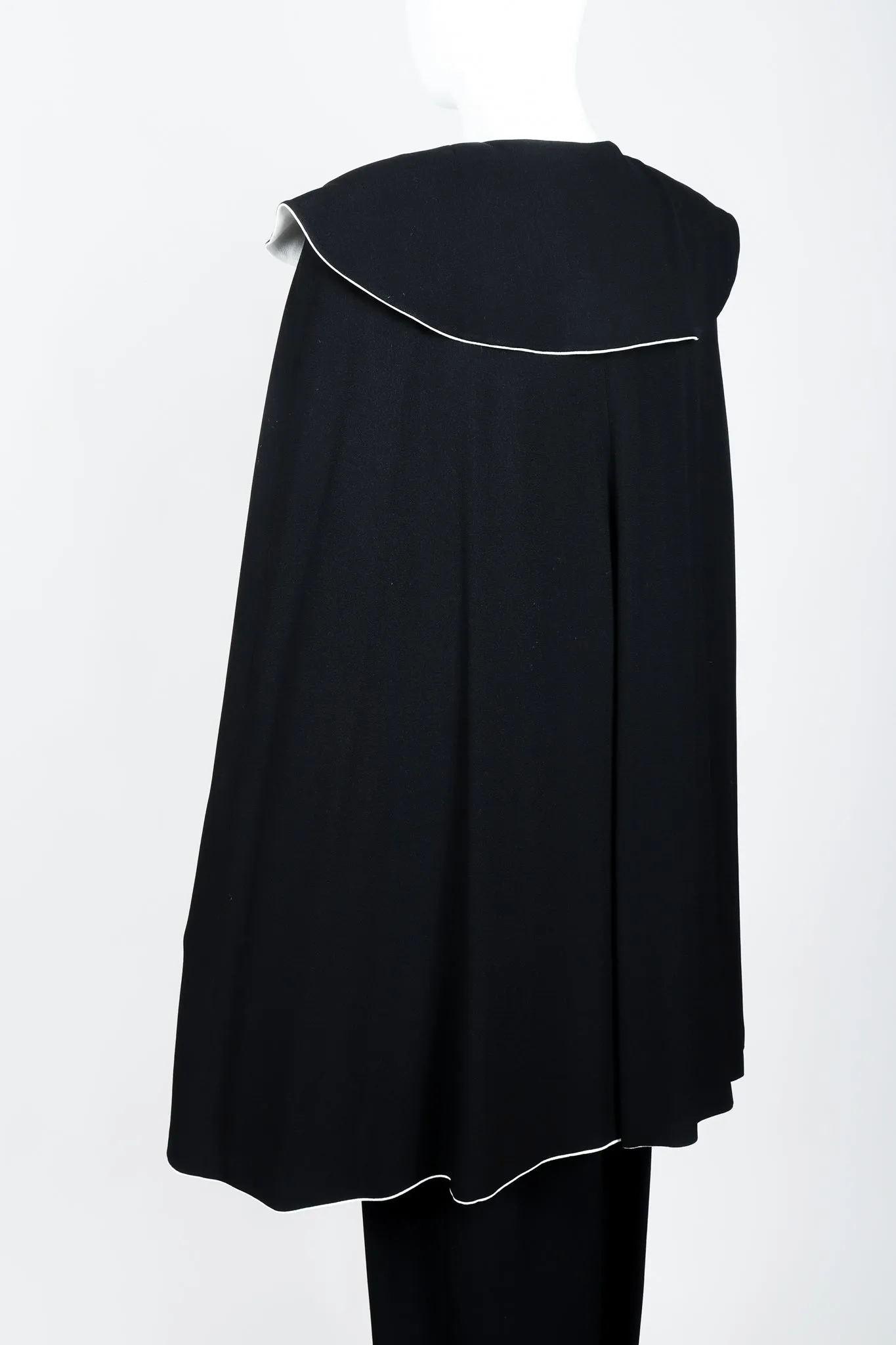 Crepe Cape & Pant Set