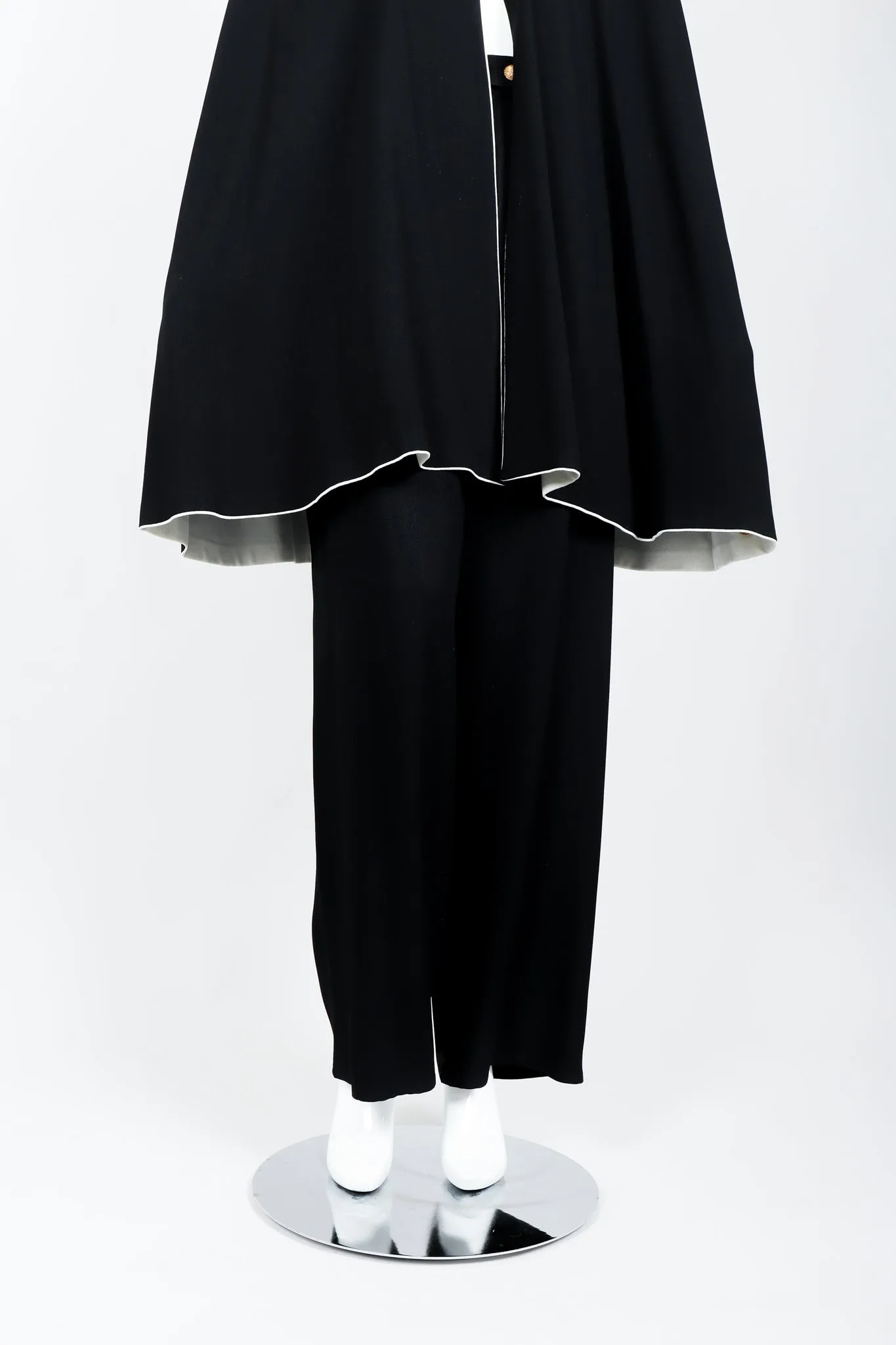 Crepe Cape & Pant Set