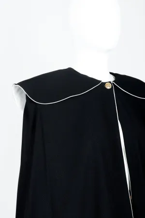 Crepe Cape & Pant Set