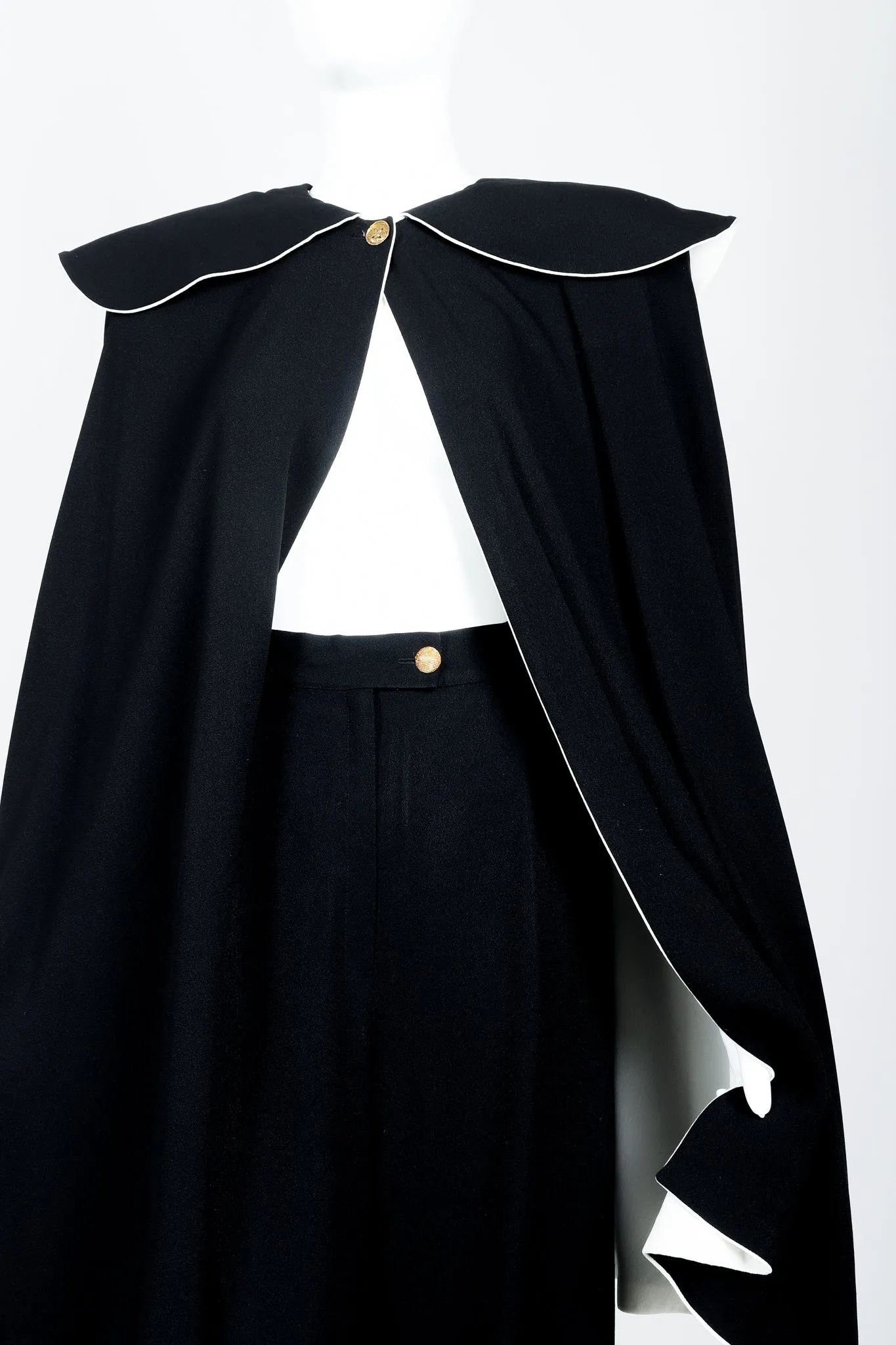 Crepe Cape & Pant Set