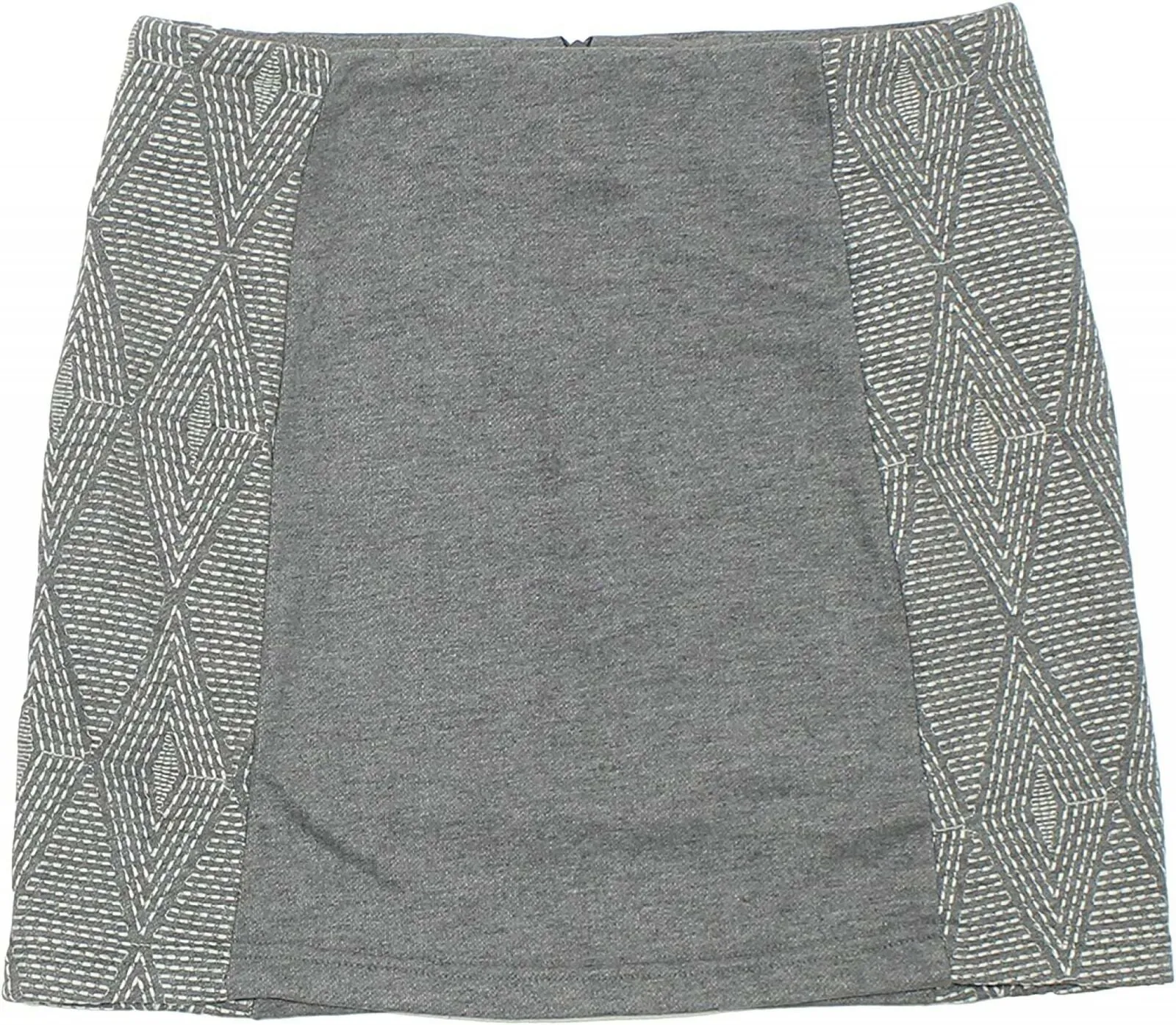 Crescent Women's French Terry Straight Skirt With Tapestry Inserts