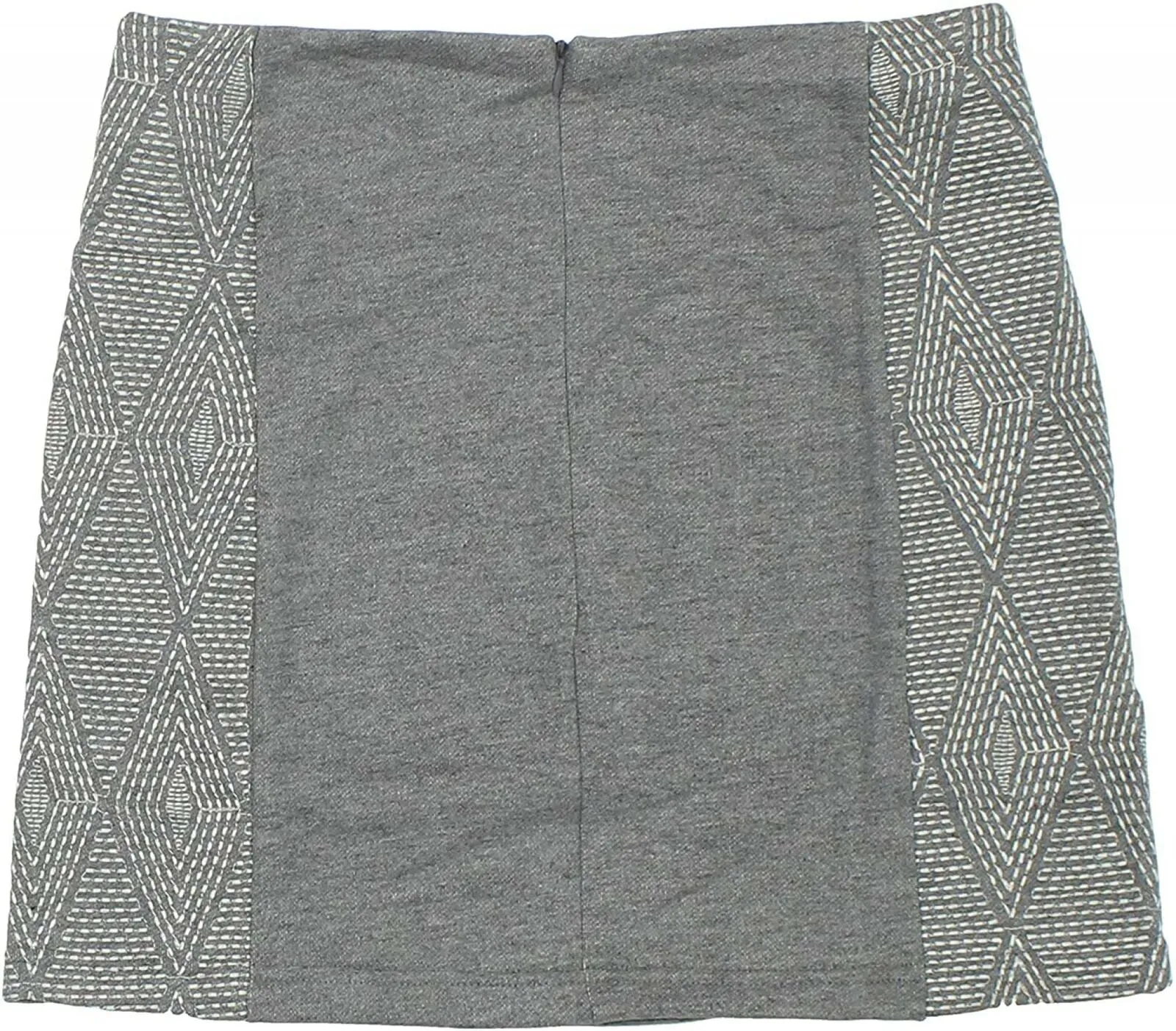 Crescent Women's French Terry Straight Skirt With Tapestry Inserts