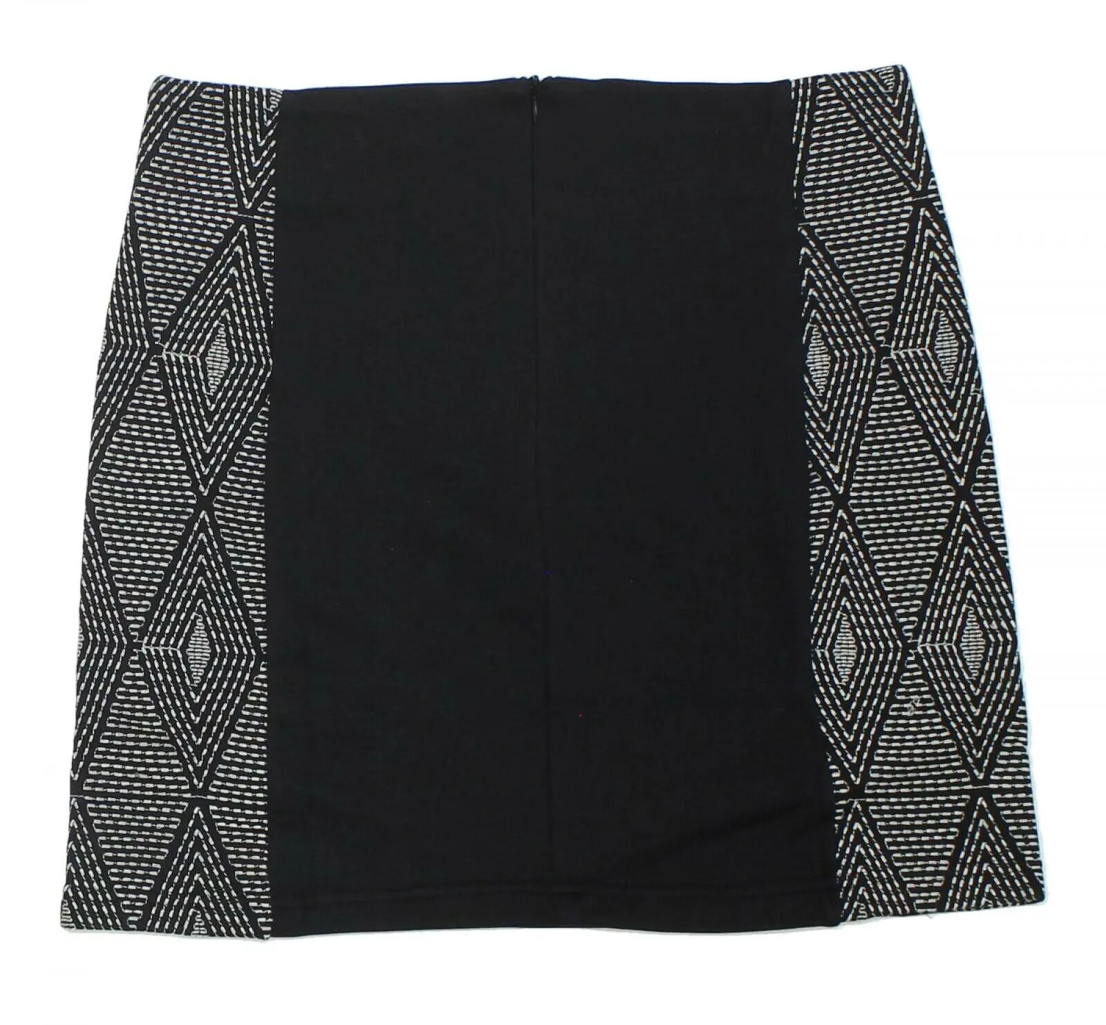 Crescent Women's French Terry Straight Skirt With Tapestry Inserts