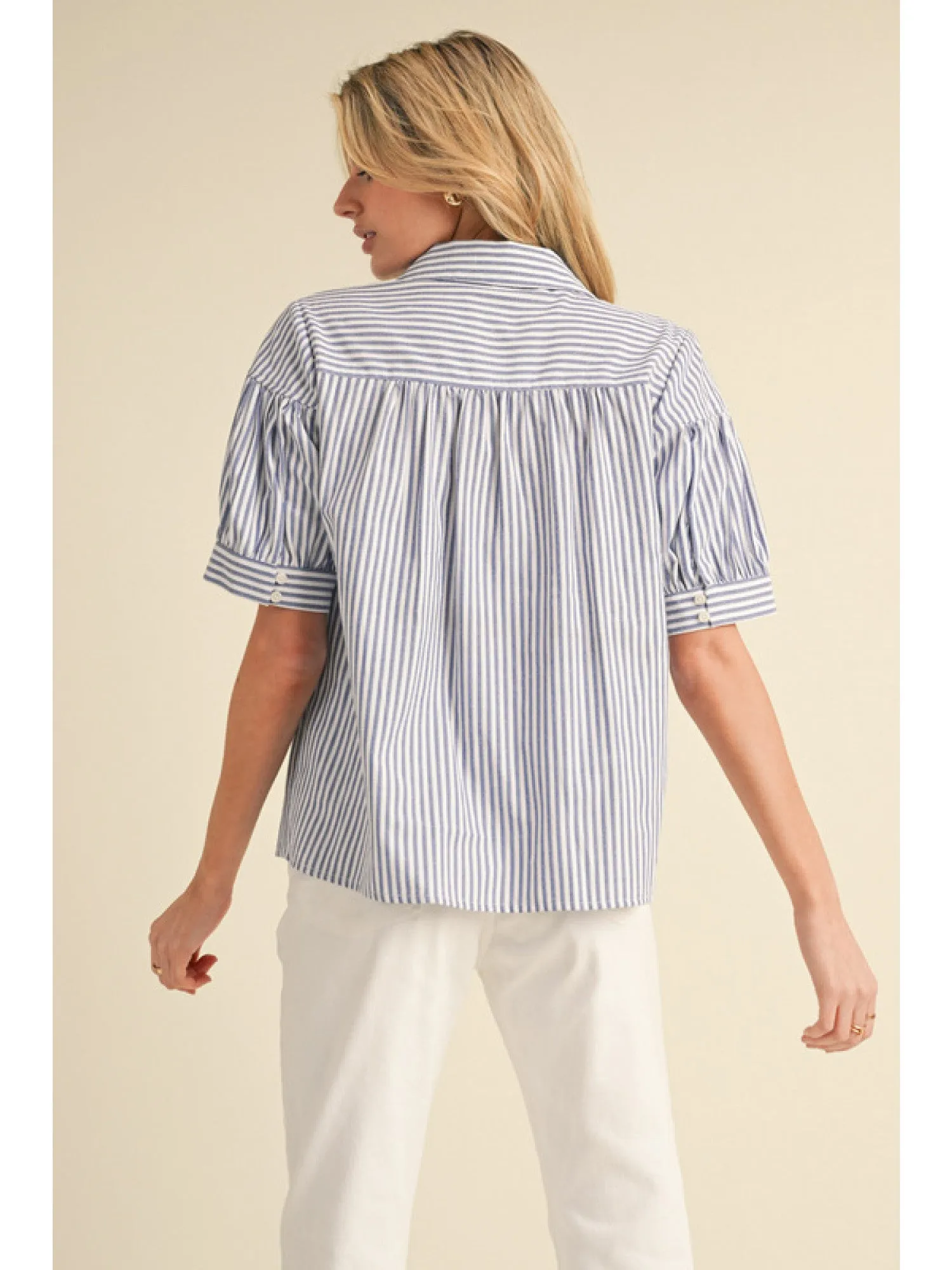 Crissy Striped Blouse