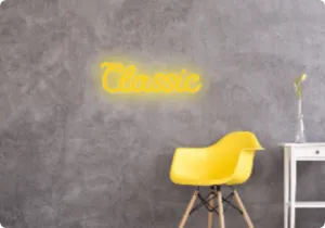 Custom text: Classic