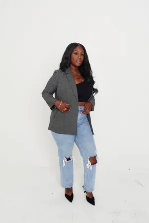Dark Gray Blazer