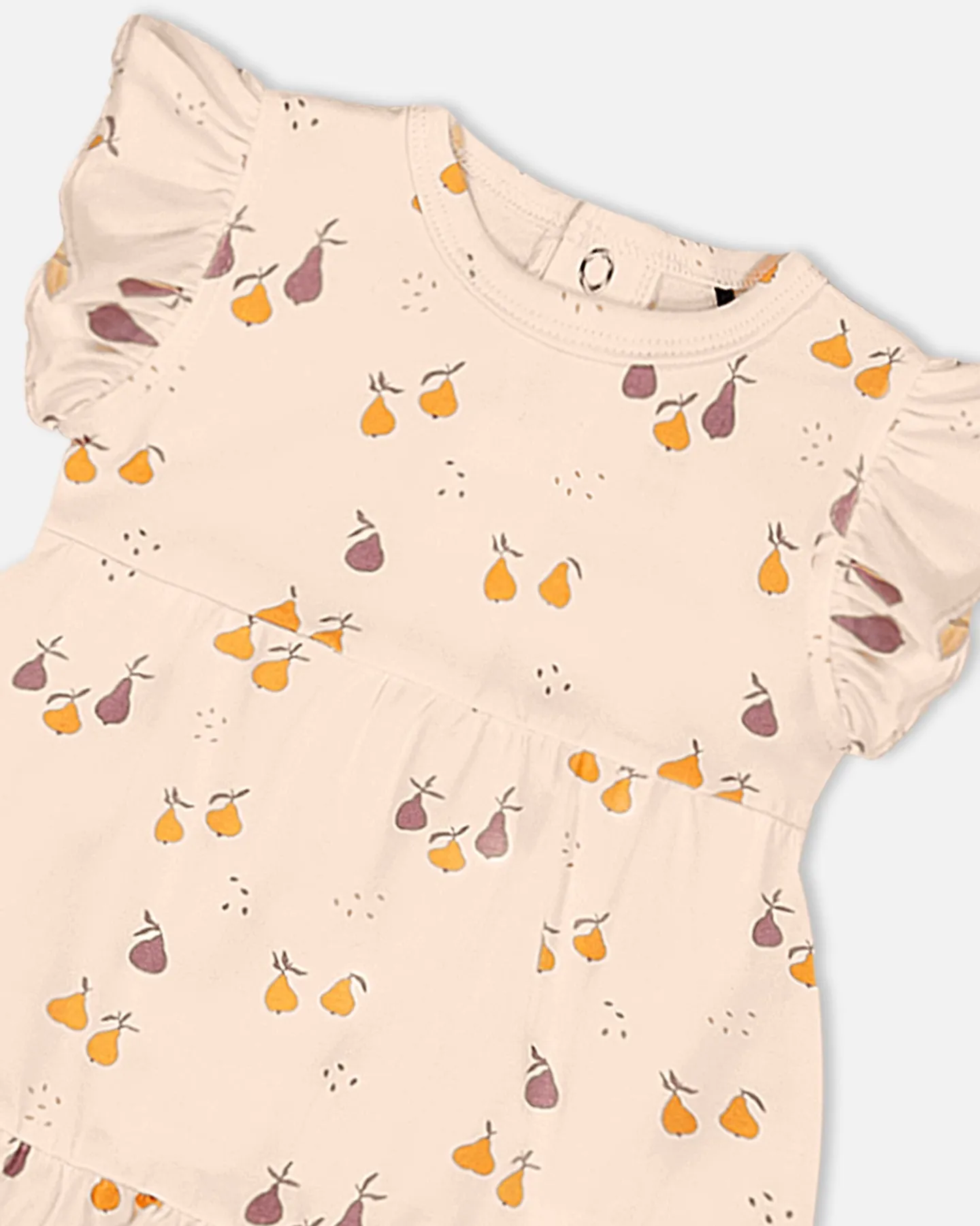 Deux Par Deux Organic Cotton Dress and Bloomer