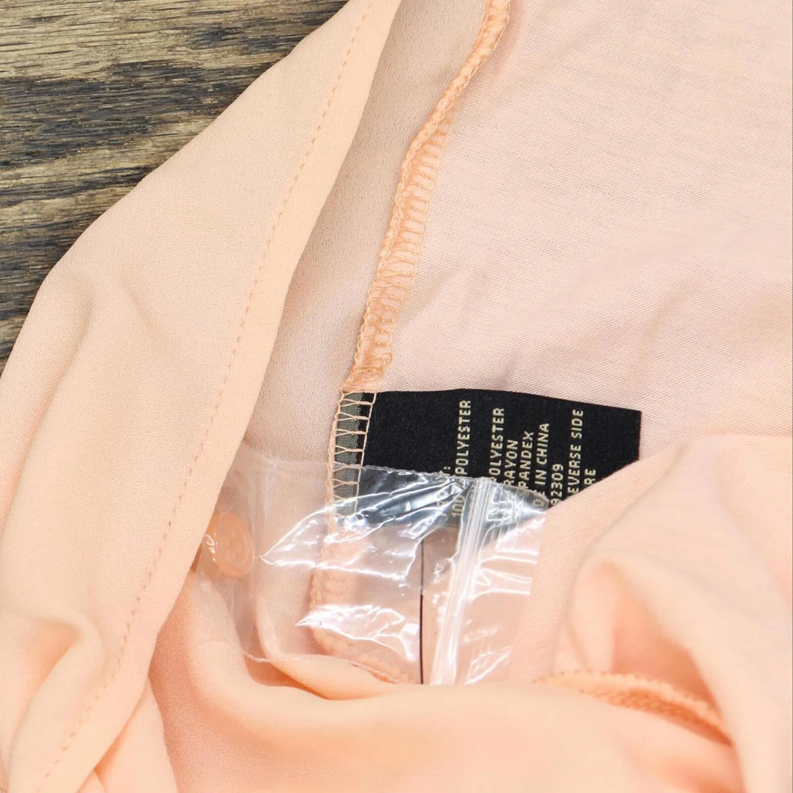 Dg2 Womens Pleated Mixed Media Sleeveless Shirt Top Peach Pink Orange L