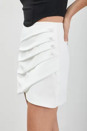 Do   Be Collection Junior Wrap Pleated Skirt