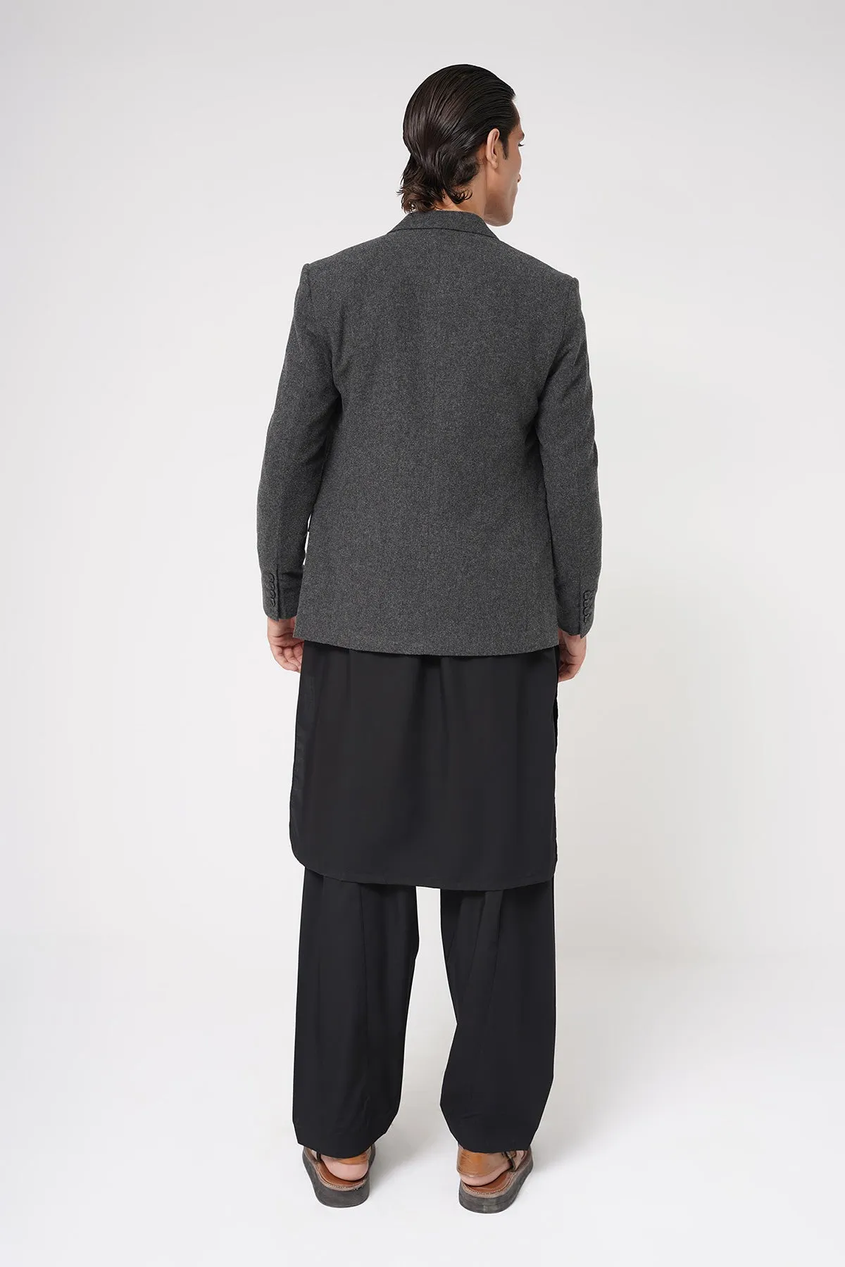 Double Breasted Wool Jacket