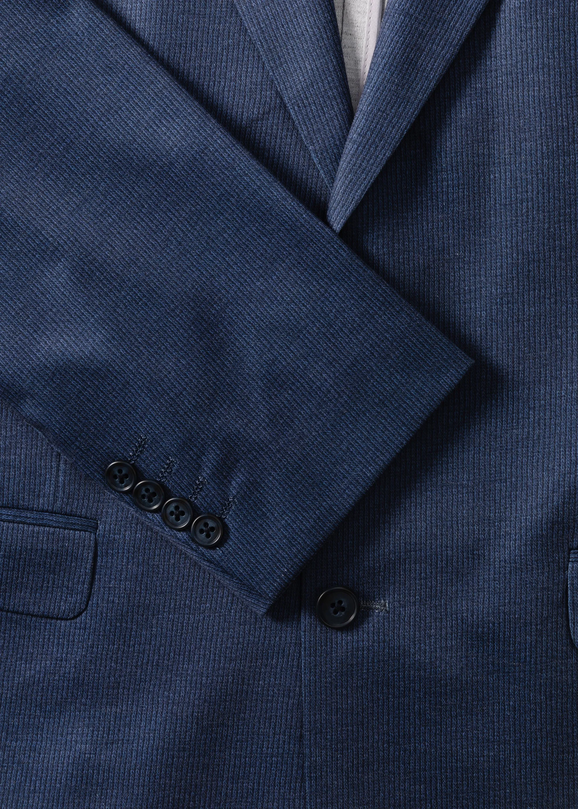 Duchamp Blue Stretch Blazer