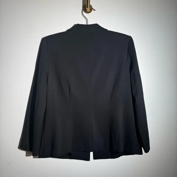 Eileen Fisher Single Button Blazer In Black M