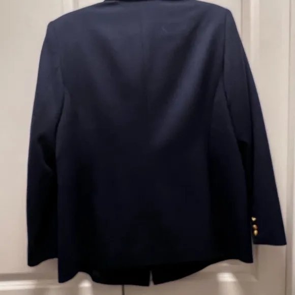 Elegant Pendleton Navy Blue Double Breasted Suit Jacket Dinner Jacket or Blazer