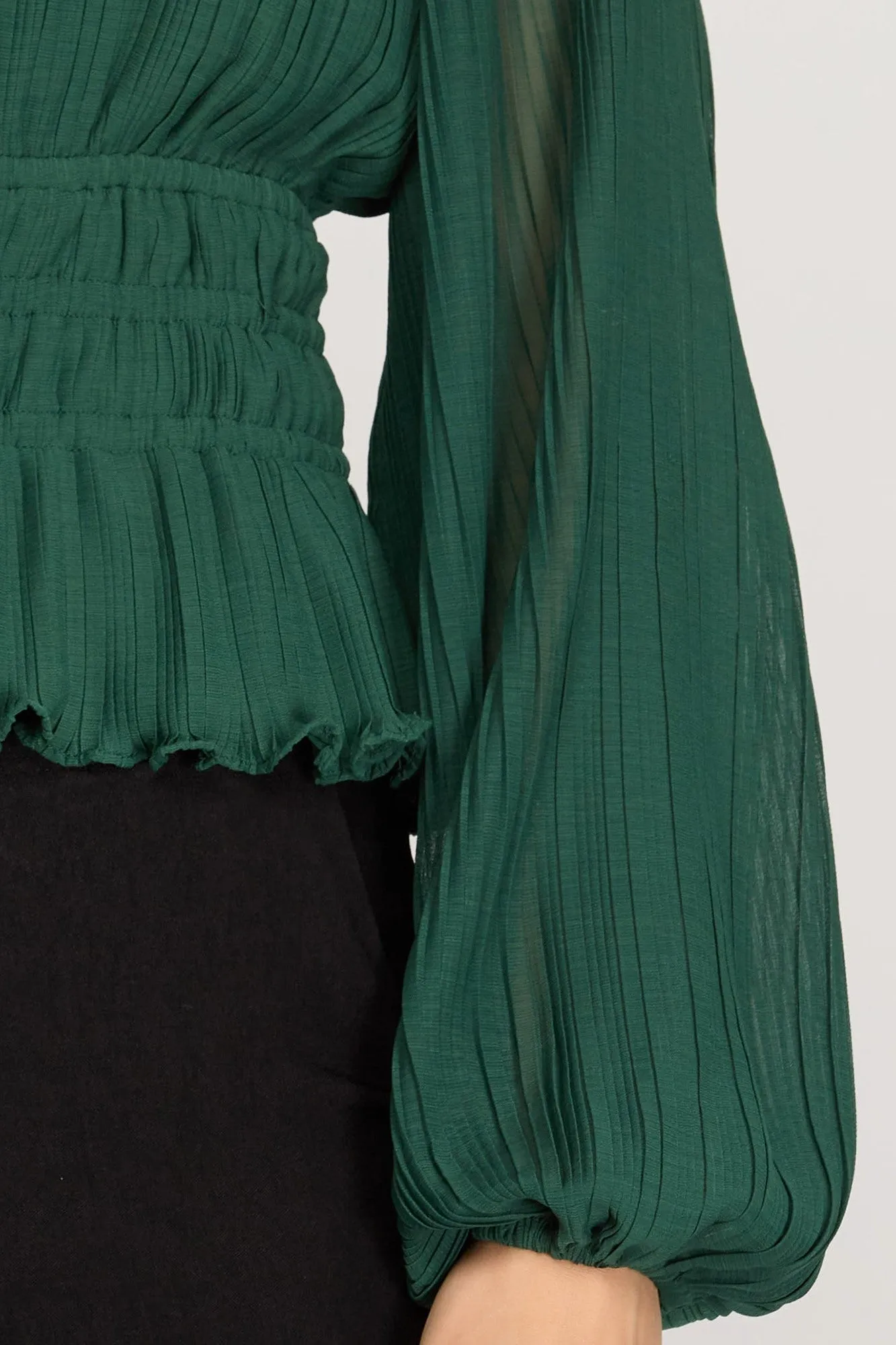 EMMA TOP - GREEN