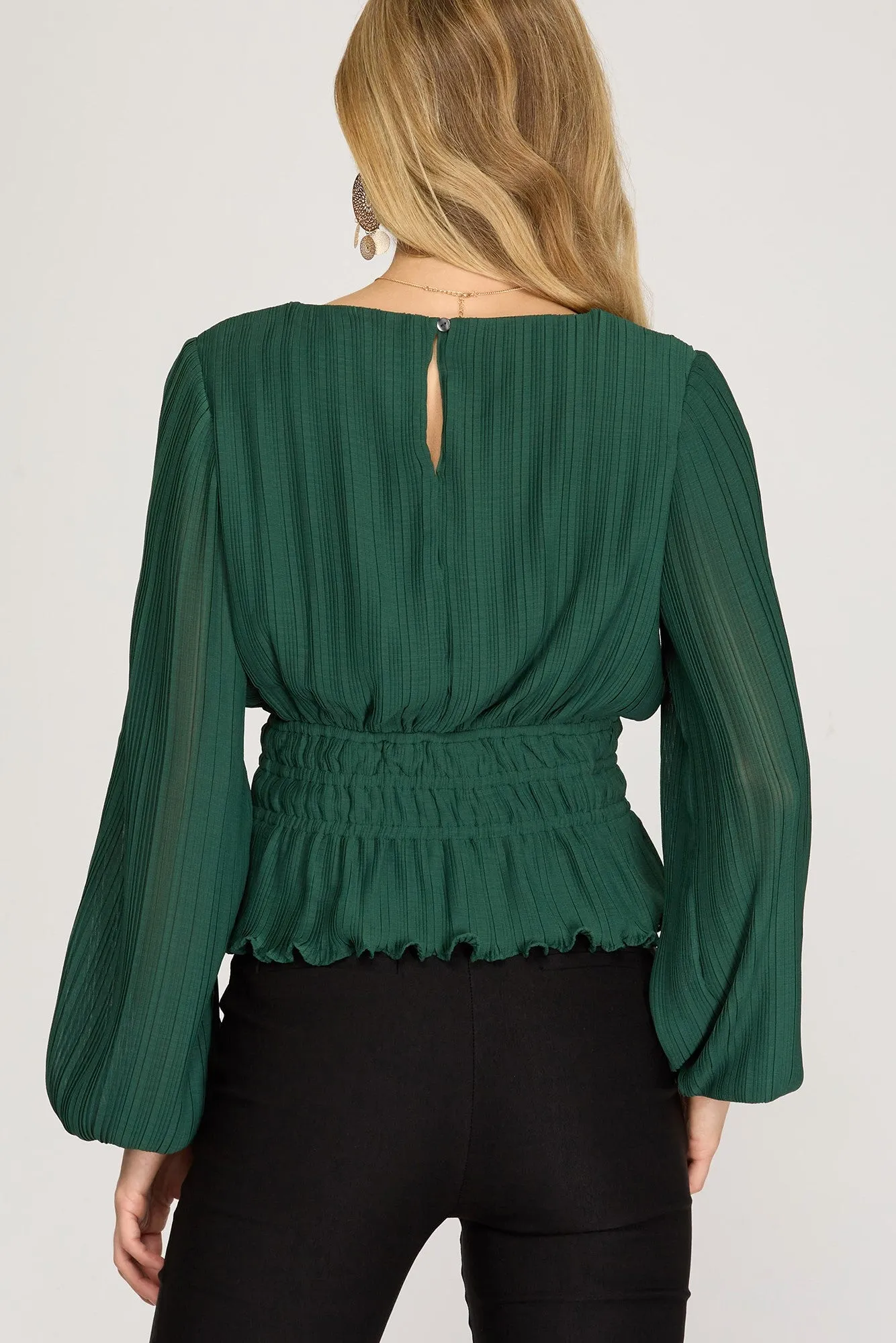 EMMA TOP - GREEN