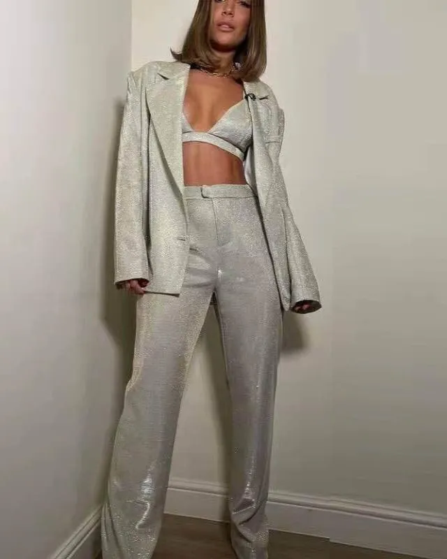 Ensemble De Soirée Pailleté - Iana