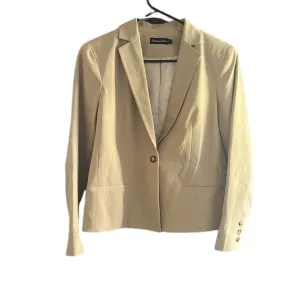 Estelle And Finn Women’s Professional Tan Blazer Business Casual Jacket Size 4