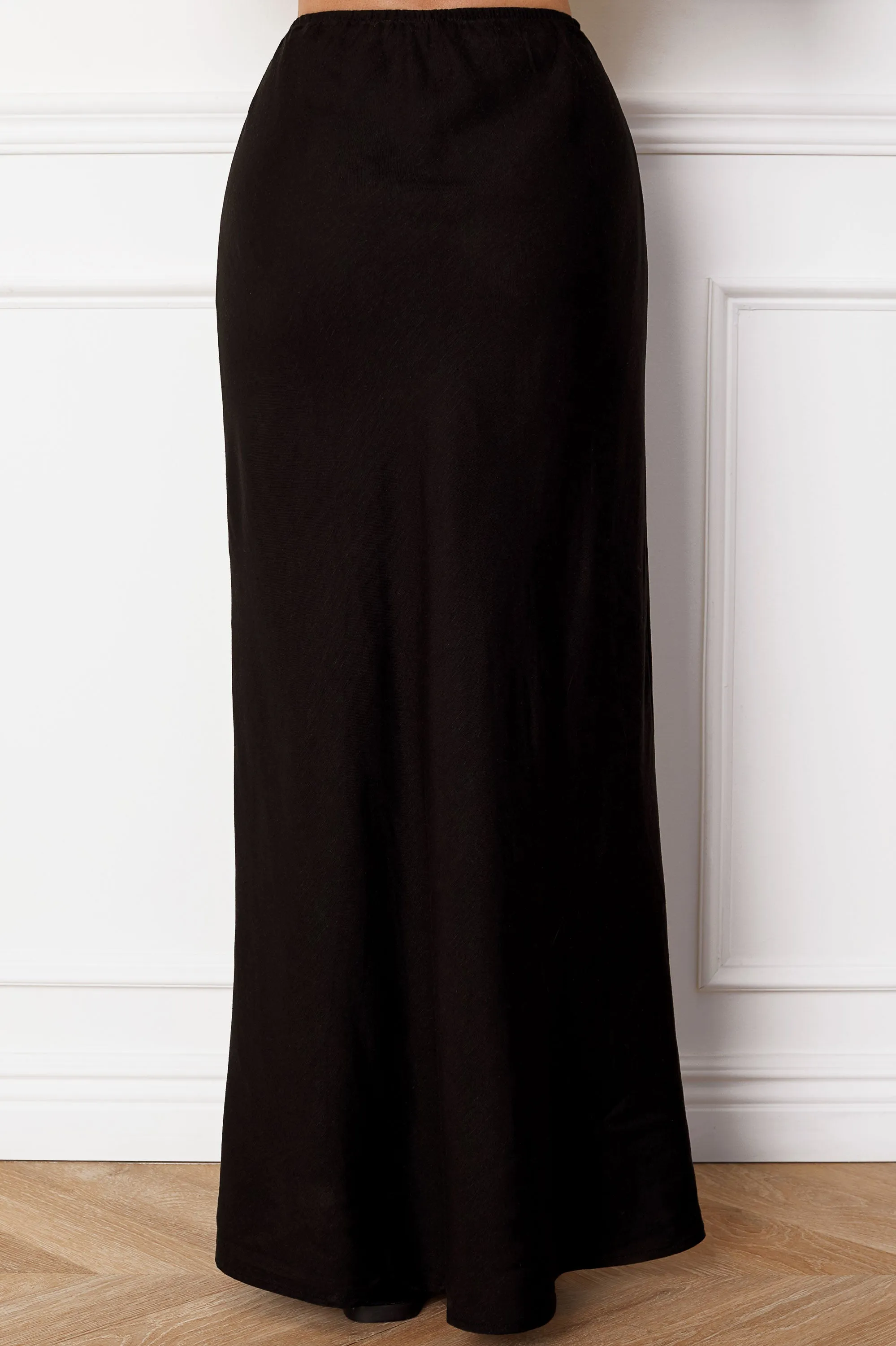 Felix Black High Waisted Maxi Skirt