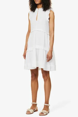 Fika Frilly White Dress