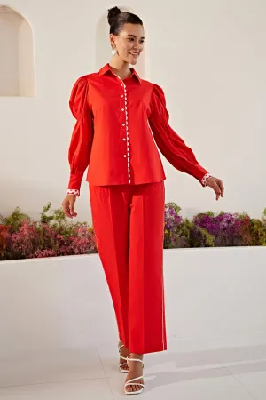 Flaming Scarlet Co-ord Set