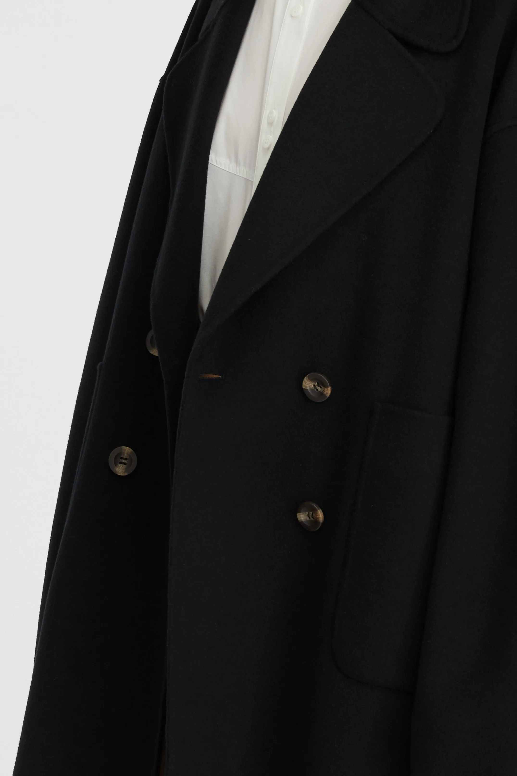 Florentine Cashmere Pea Coat
