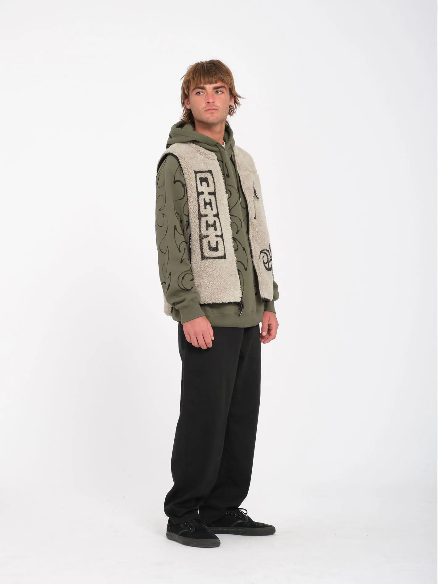Freazy Lockere Hose - Black