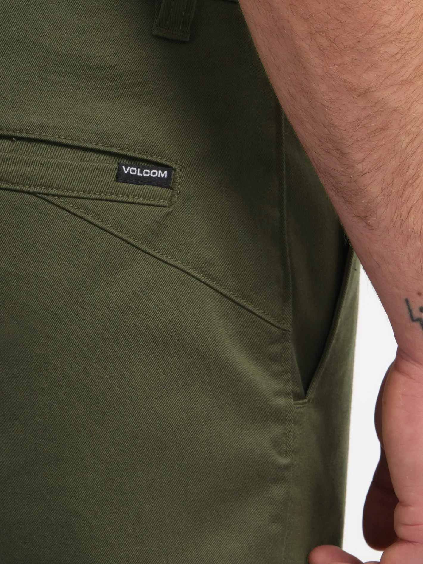 Frickin Modern Stretch Chinohose - SQUADRON GREEN