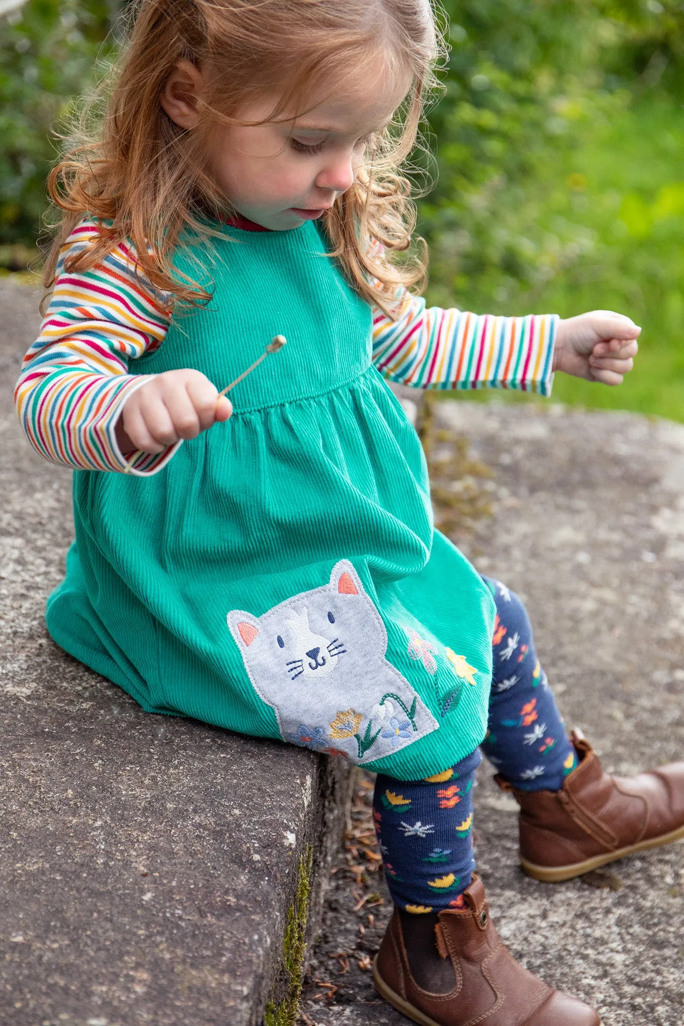 Frugi Baby Girls Betty Body Top