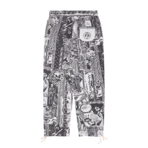 Fucking Awesome FA Cowubunga Pants - Black (All Over Print)