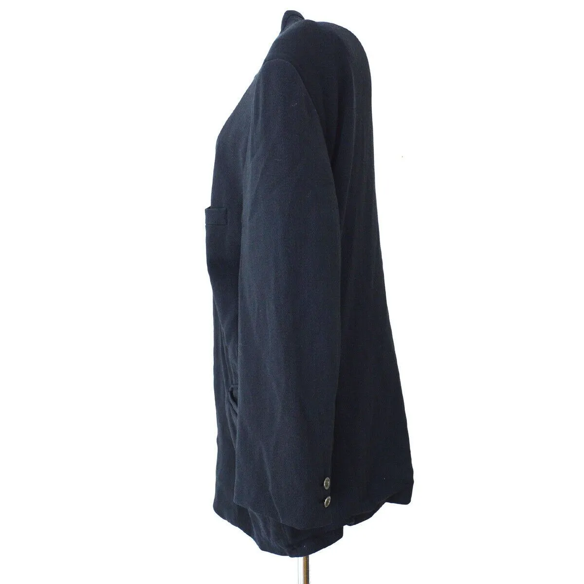 GIANNI VERSACE Medusa Button Single Breasted Long Sleeve Jacket Black 01341
